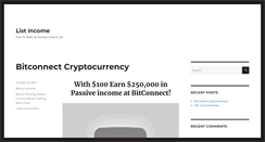 Desktop Screenshot of listincome.net