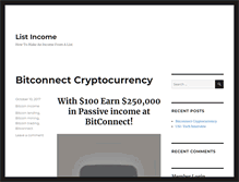 Tablet Screenshot of listincome.net